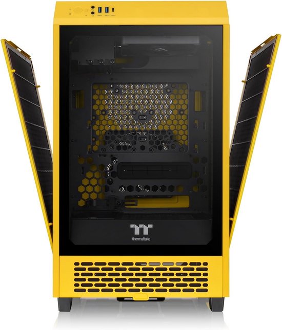 Mini Cube Computer Verticale Mini Cube PC Behuizing met Panoramisch Zicht voor Mini-ITX | bol