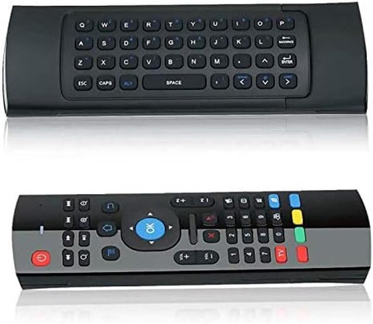 Universele Afstandsbediening met Toetsenbord en Air Mouse voor TV Box en Computer