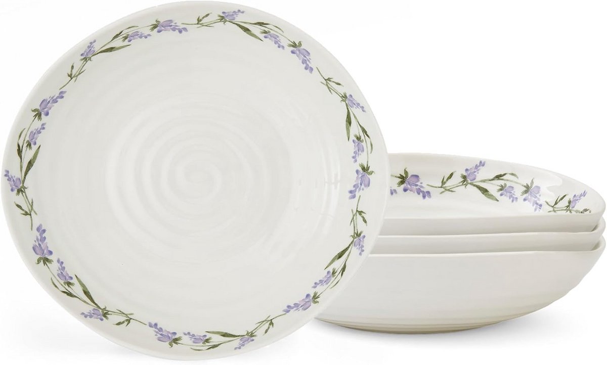 Set van 4 Pasta Bowls 23cm - Lavendel Design Servies