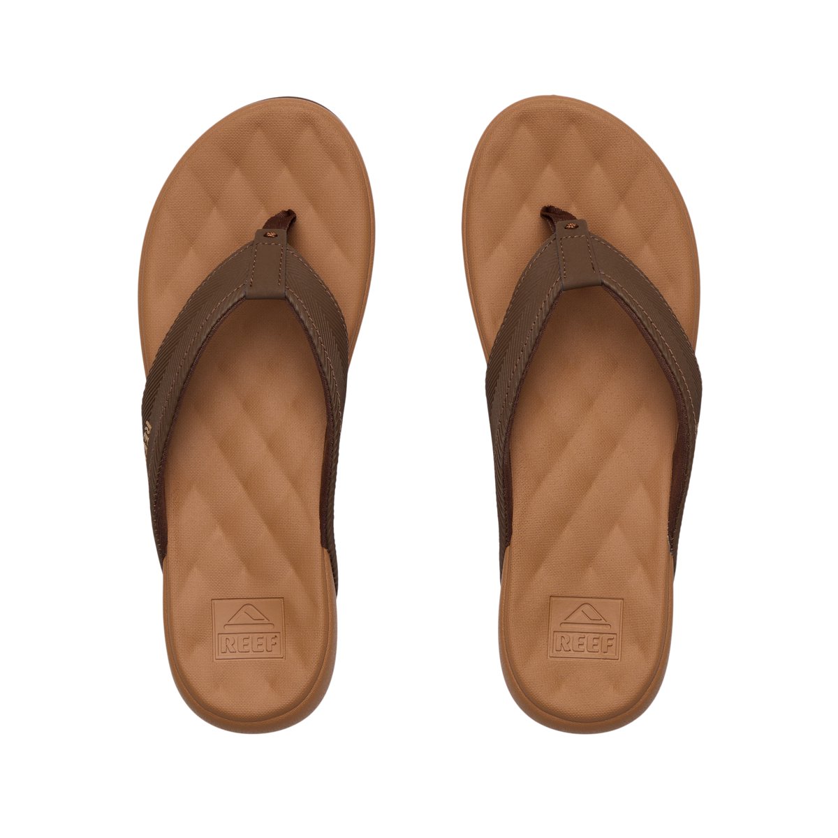 REEF CUSHION MELODY Dames Slippers - Bruin