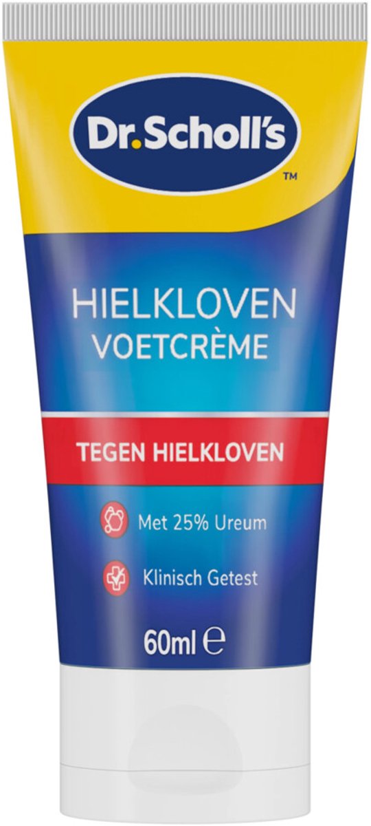 Dr. Scholl's Hielkloven Voetcrème Met 25% Ureum - 3 x 60 ml - Voordeelverpakking