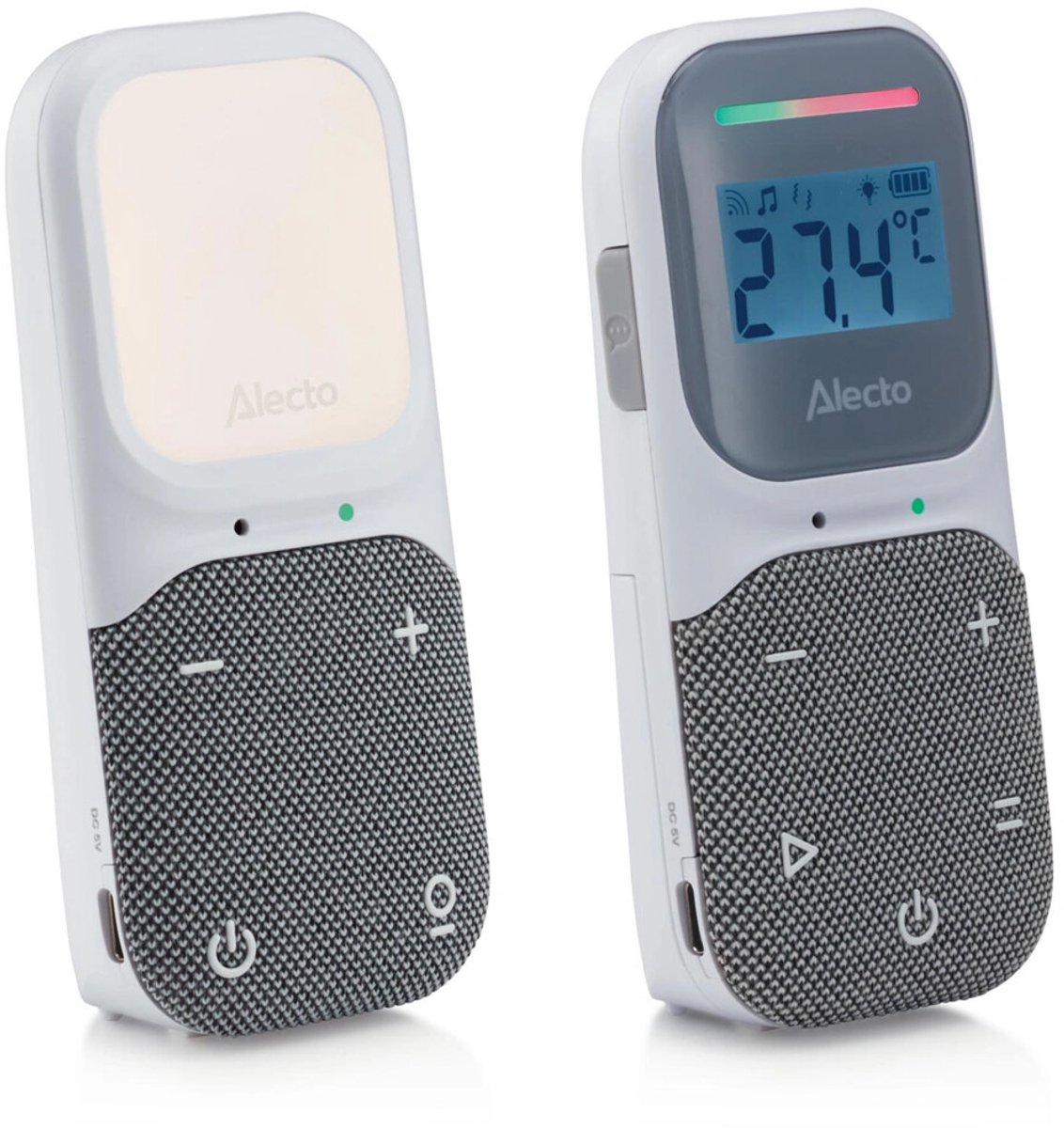 Alecto DBX140 Babyfoon met Nachtlampje en Slaapliedjes - Product - €63,99