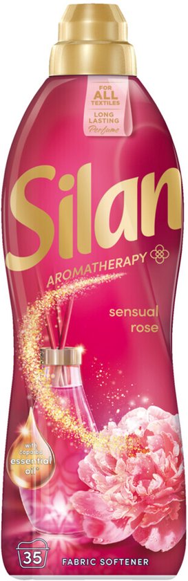 Silan Wasverzachter - Aroma Therapy - Sensual Rose 770ml - 12x35 Wasbeurten - Voordeelverpakking