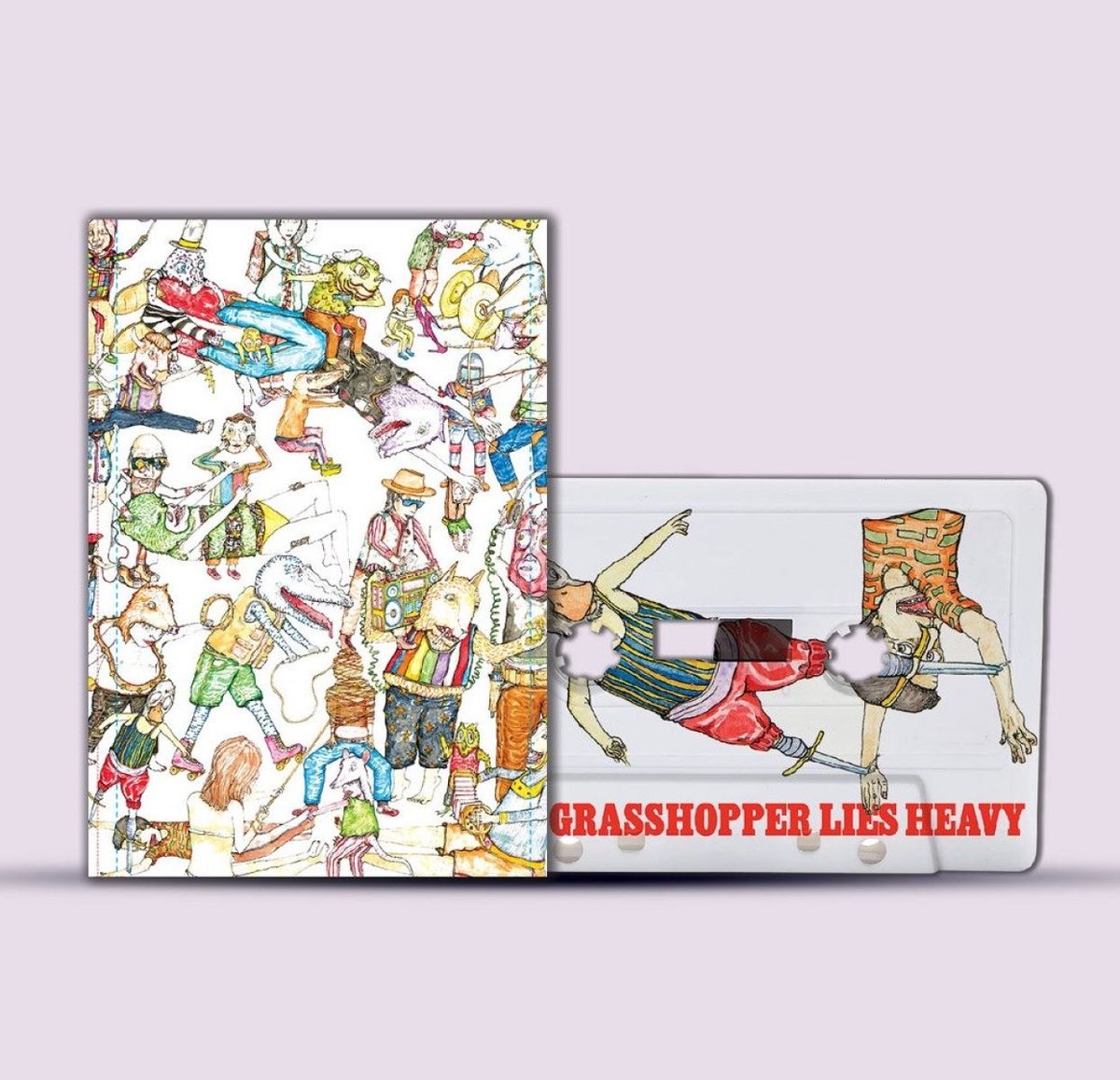 Woorms & The Grasshopper Lies Heavy - Various Plants And Animals... (MC)