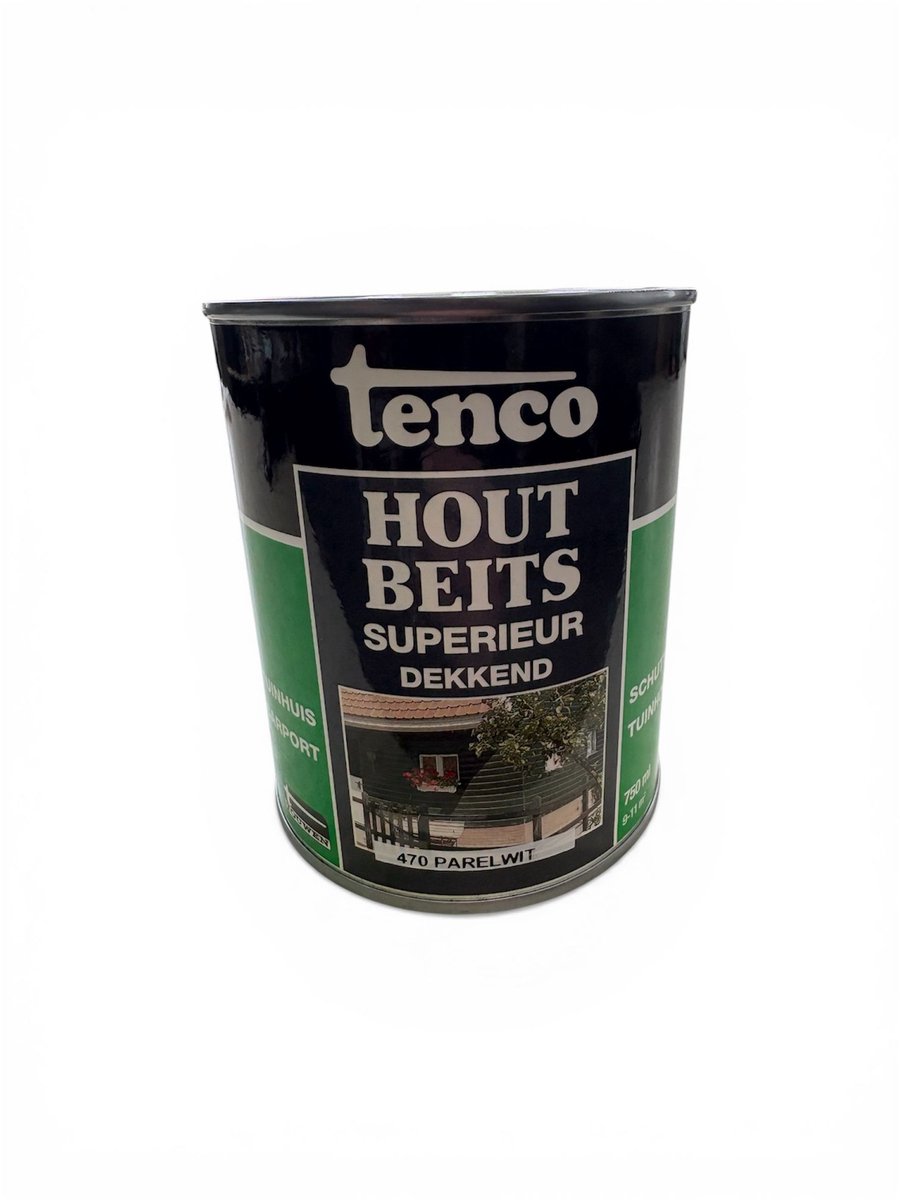 Tenco - Hout Beits - Superieur dekkend - Parelwit