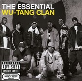 THE ESSENTIAL WU-TANG CLAN albumhoes met acht mannen in hiphopkleding.
