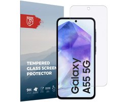 Rosso Screen Protector Geschikt voor Samsung Galaxy A55 | 9H Tempered Glass | Glasplaatje | Beschermlaag | Beschermglas | 9H Hardheid