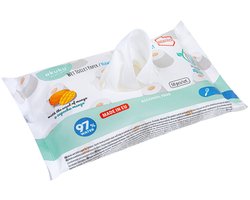 Akuku - Vochtig Toiletpapier - Mango Geur - 50 Stuks