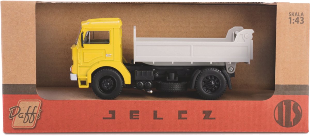 DAFFI - PRL Collectie - Tereinauto - Schaal 1:43 - Geel
