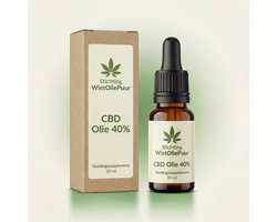 WietOliePuur - CBD Olie - 40% CBD - 10ml