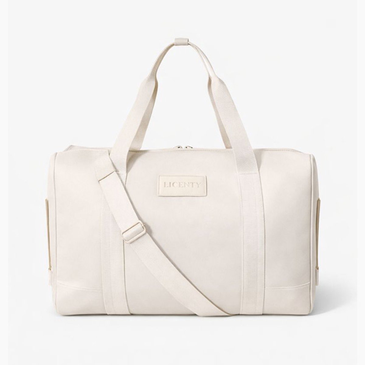 Weekendtas beige - Reistas handbagage - Uitbreidbare & waterdichte tas - Weekendtas dames