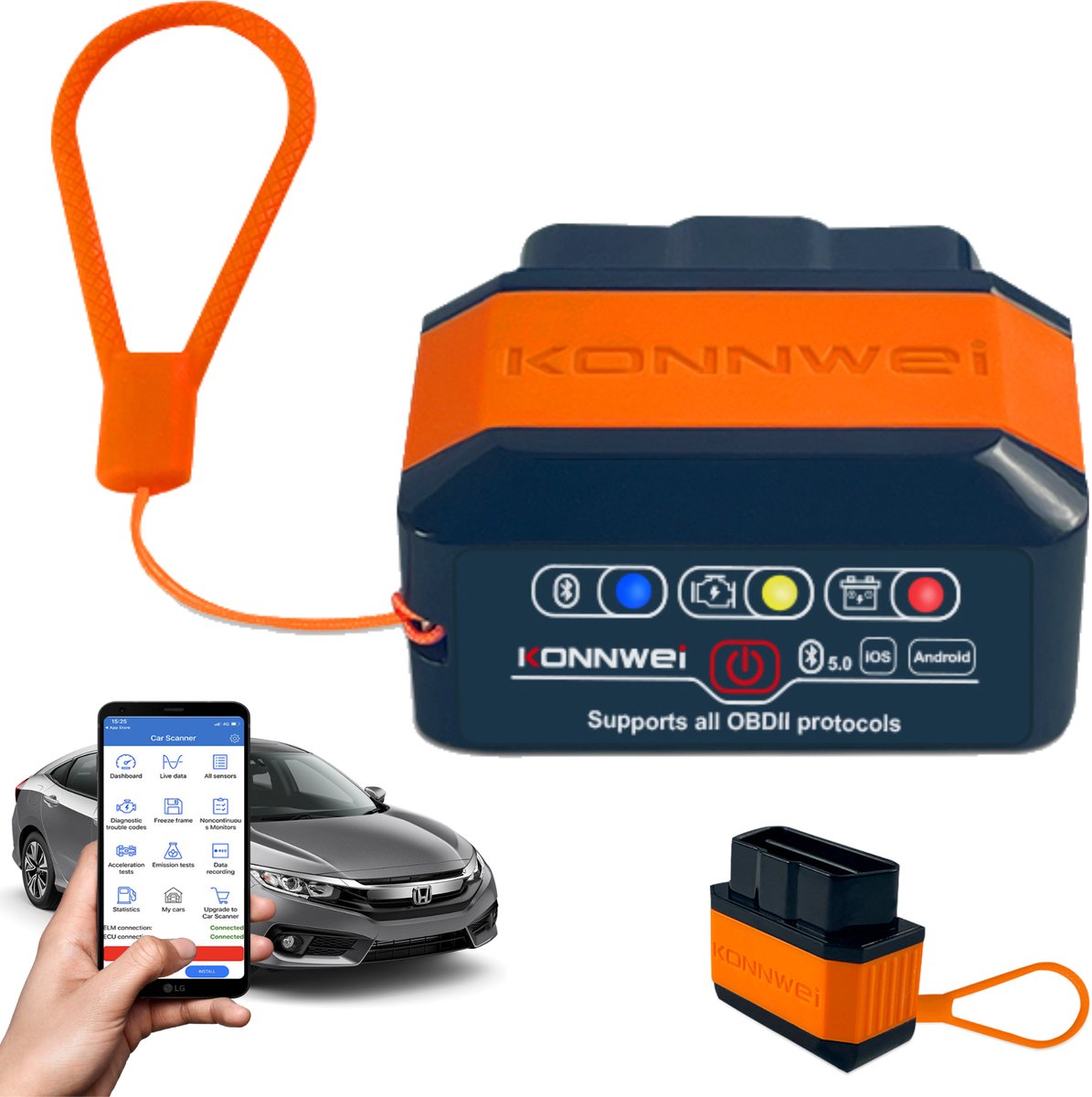 Konnwei KW905 Serie - Diagnostische Interface