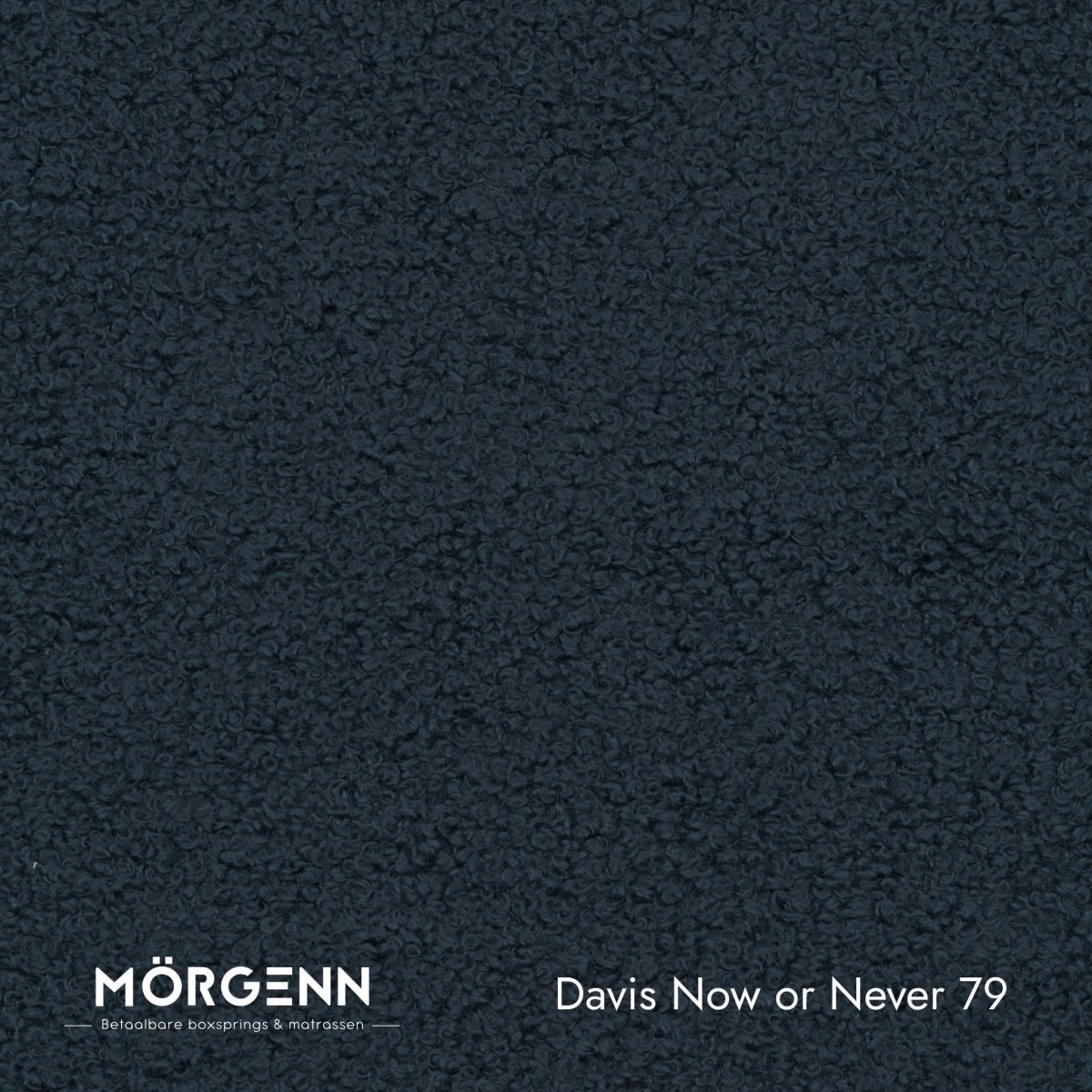 Mörgenn Davis Now or Never Stofstaal - Bouclé Stof voor Boxspring en Bed - 79