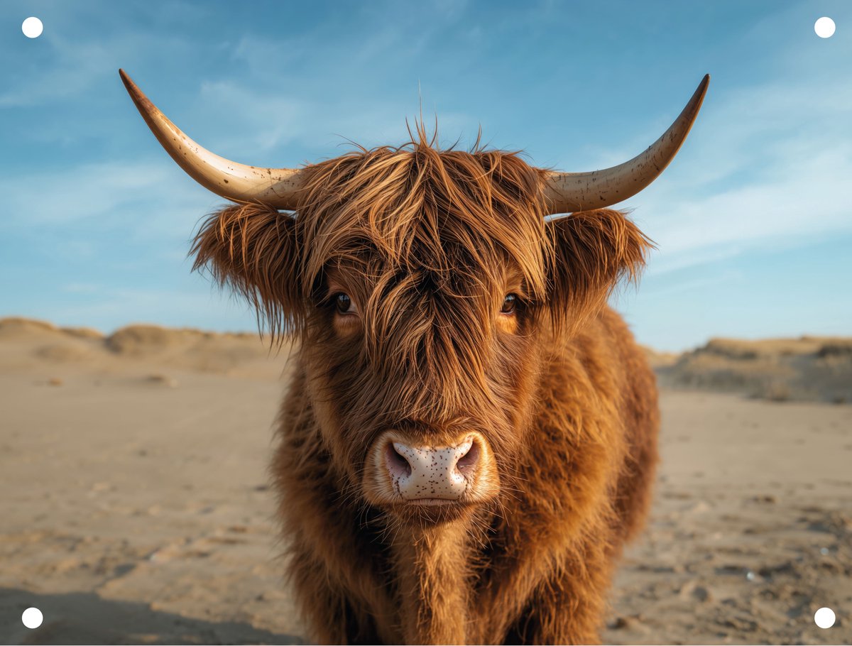 Tuinposter Hooglander 22