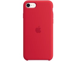 Apple hoesje geschikt voor Apple iPhone 7/8/SE (2020)/SE (2022) - Siliconen Back Cover - Rood