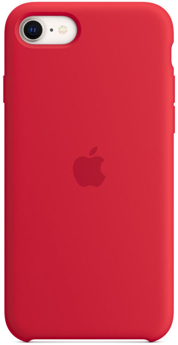 Apple hoesje geschikt voor Apple iPhone 7/8/SE (2020)/SE (2022) - Siliconen Back Cover - Rood