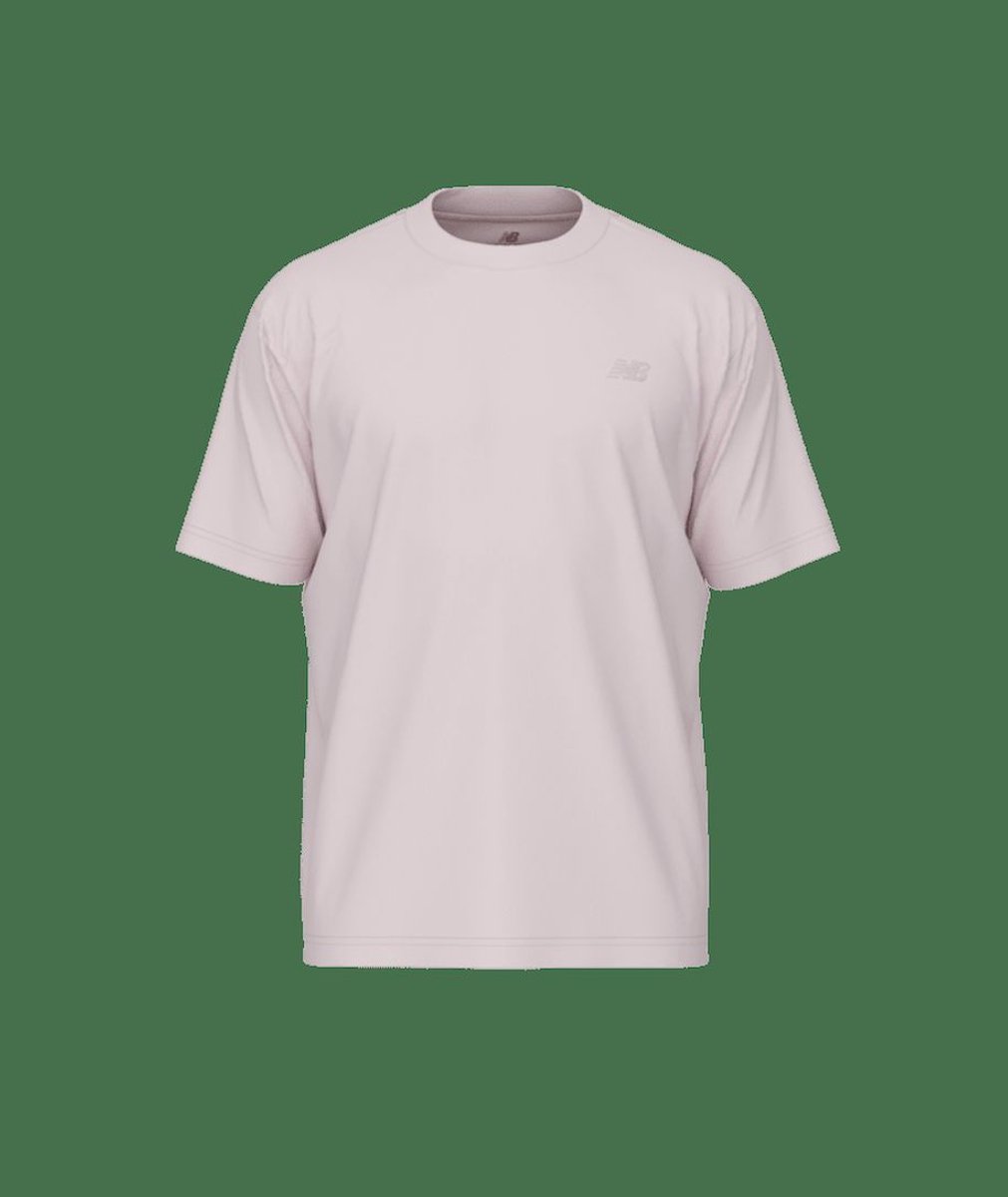 New Balance Sport Essentials Cotton T-Shirt Heren T-shirt SALT Roze