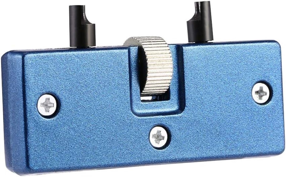 Watch Cover Opener - Horloge Case Open Tool - Verstelbare Horlogemaker Sleutel - Blauw