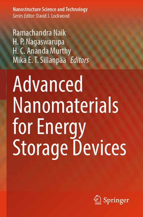 Nanostructure Science and Technology- Advanced Nanomaterials ... - cover