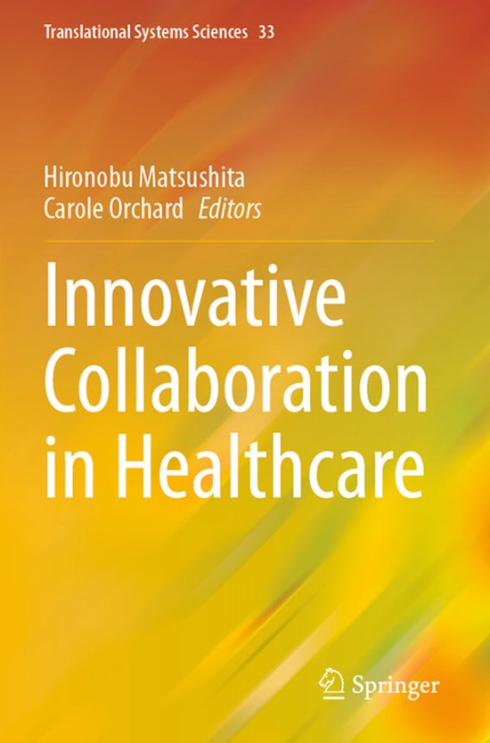Translational Systems Sciences33- Innovative Collaboration i ... - cover