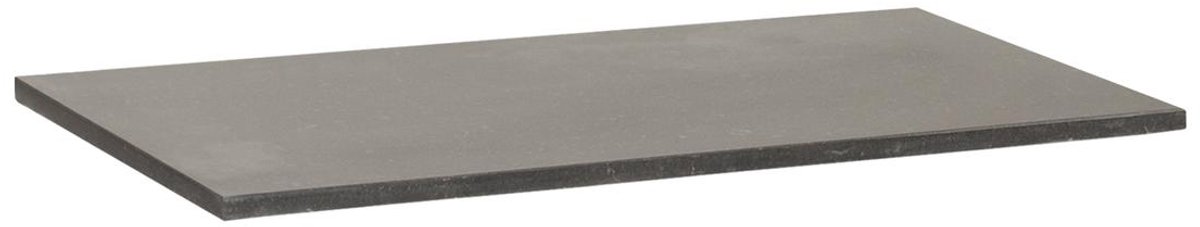 Brauer Vulcanic Topblad - 80 cm - Natuursteen Basalt Antraciet