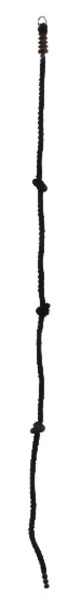 B-Play Klimtouw PP touw zwart Ø26mm met knopen 200 cm