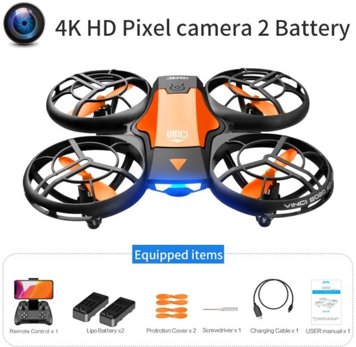 4DRC V8 - Compacte Mini Drone thumbnail 3