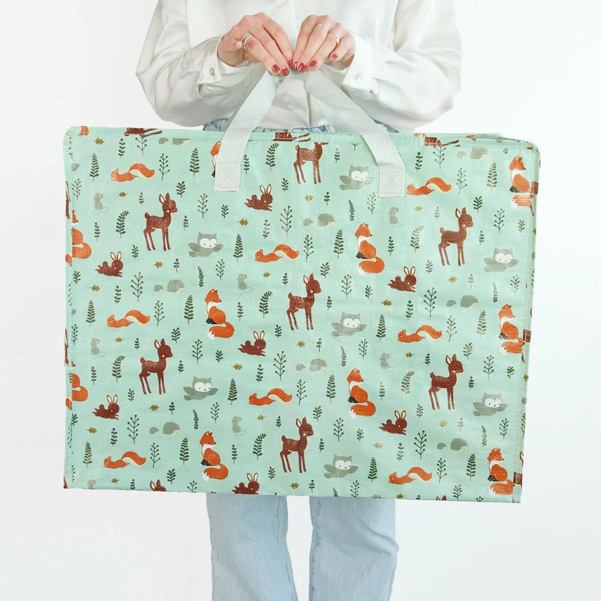 A Little Lovely Company XL Opbergtas - Forest Friends