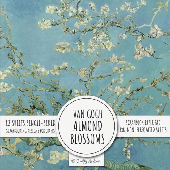 Van Gogh Almond Blossom Scrapbook Paper Pad - cover