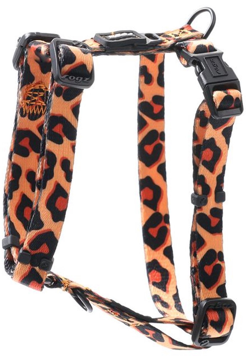 Rogz Fusion Tuig Leopard - Hondenharnas - M