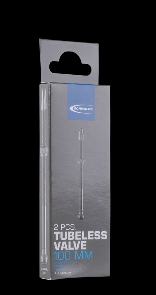 Schwalbe tubeless ventiel 100mm (set 2 stuks)