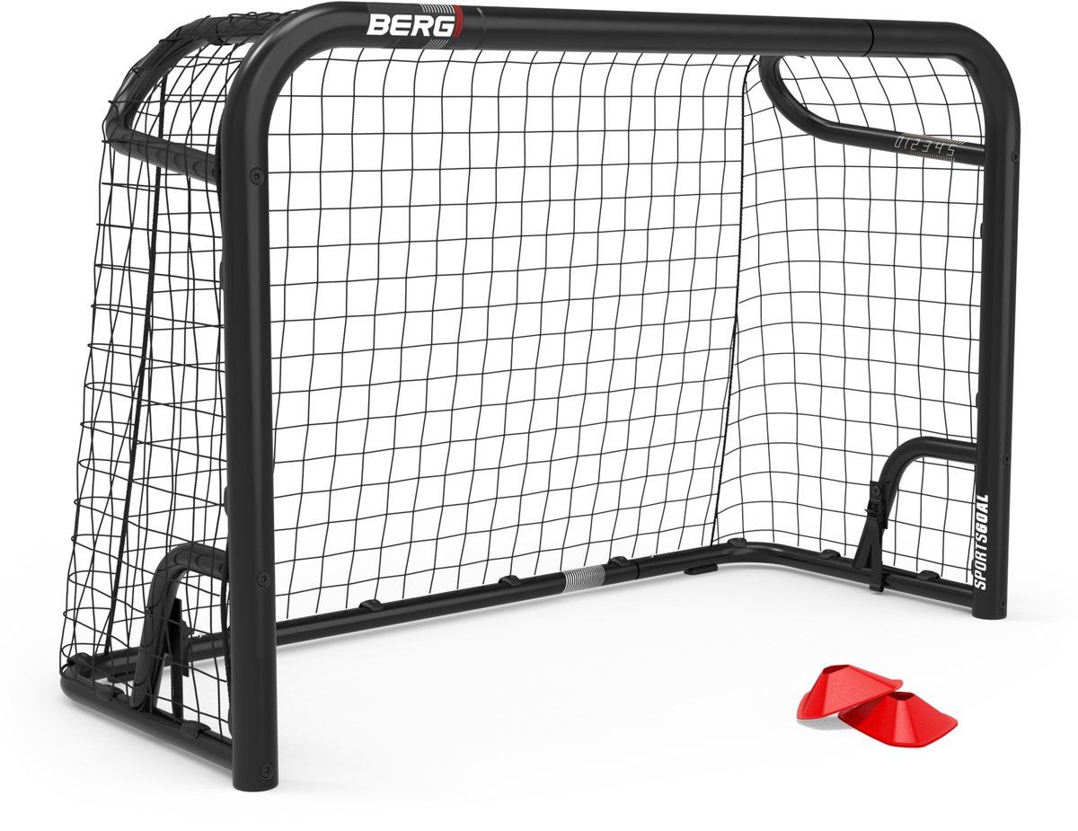 BERG SportsGoal XS Voetbaldoel - Voetbaldoel 120x80 cm – Voetbaldoel met geïntegreerde scoreteller – Inclusief 4 pionnen