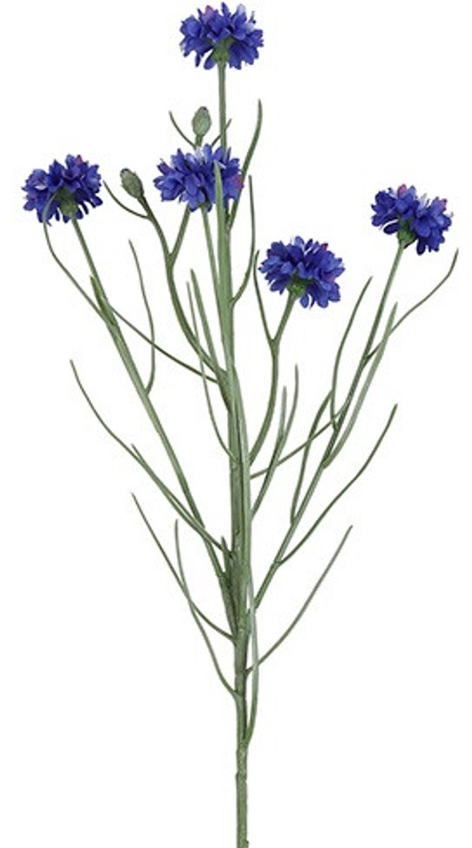 Countryfield Kunstbloem Centaurea cyanus d.blauw