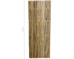 Masters of Bamboo® Bamboemat Gespleten - 500 x 150 cm - Bamboe schutting op rol