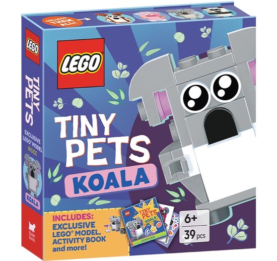 LEGO® Tiny Pets Play Box- LEGO® Books. Tiny Pets: Koala (w ... - cover