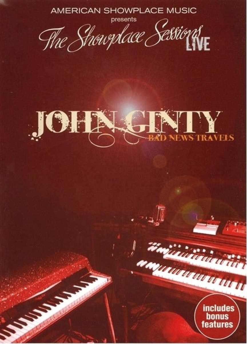 John Ginty - Bad News Travels (Live) (DVD)