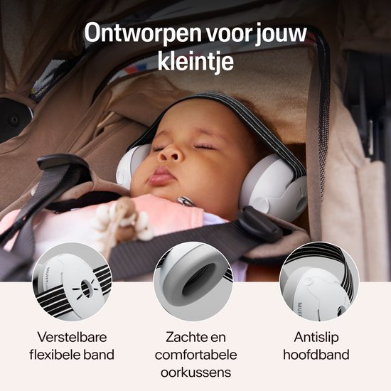 Alpine Muffy Baby Gehoorbescherming - Zwart - 3-36 maanden - 24 dB kopen? | | Beschermende babykleding
