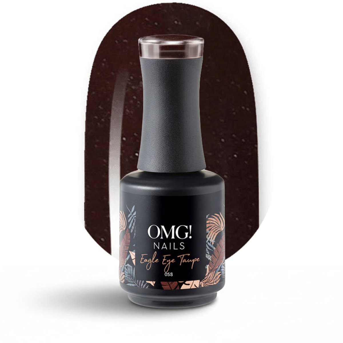 Limea OMG Gellak 058 Eagle Eye Taupe 15ml - Gel nagellak - Taupe Gel lak - OMG nails