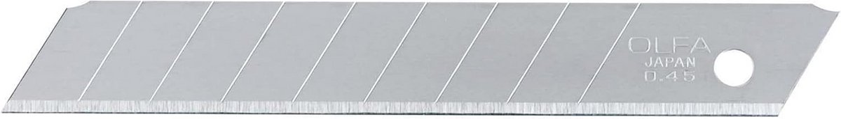 Verzinkbare Precisiebrugmesjes 12,5 mm - Set van 10 Stuks