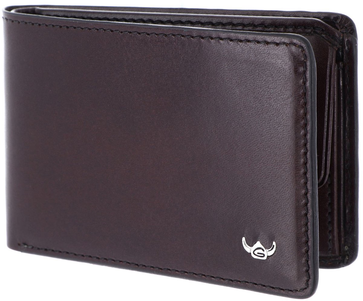 Golden Head Leren portemonnee Colorado RFID Protect Minischeintasche 1193 Bordeaux wijnrood