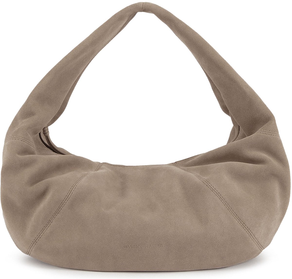 LES VISIONNAIRES Greta Icon Schoudertas Leder 43 cm - Dames - mushroom