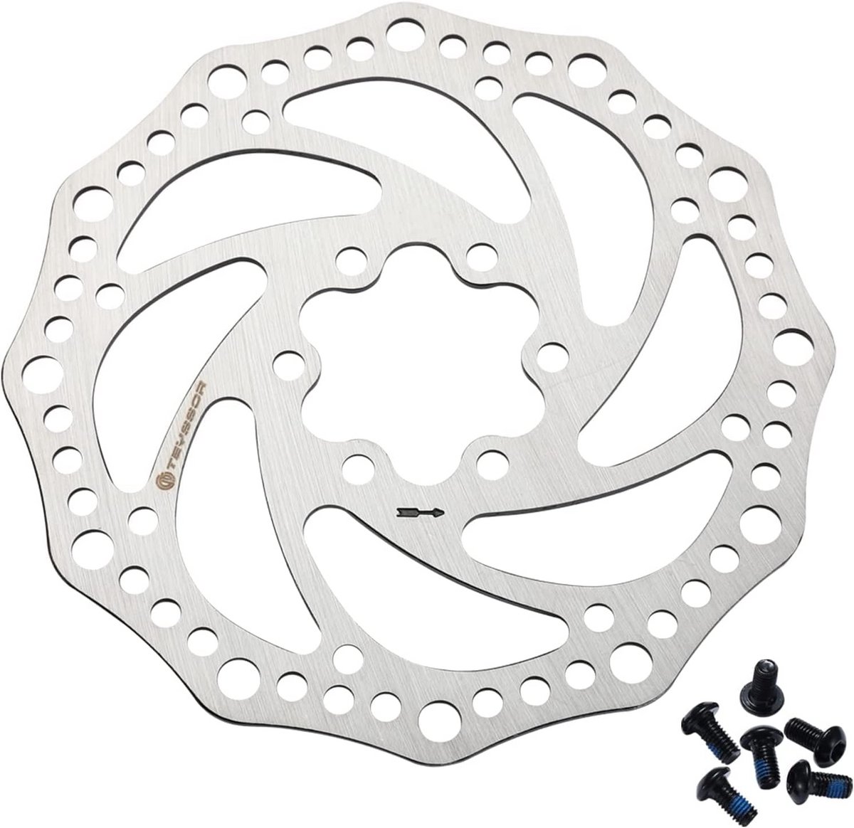 Fietsschijfrem Rotor 140mm 160mm 180mm 203mm met 6 Bouten voor Racefiets MTB