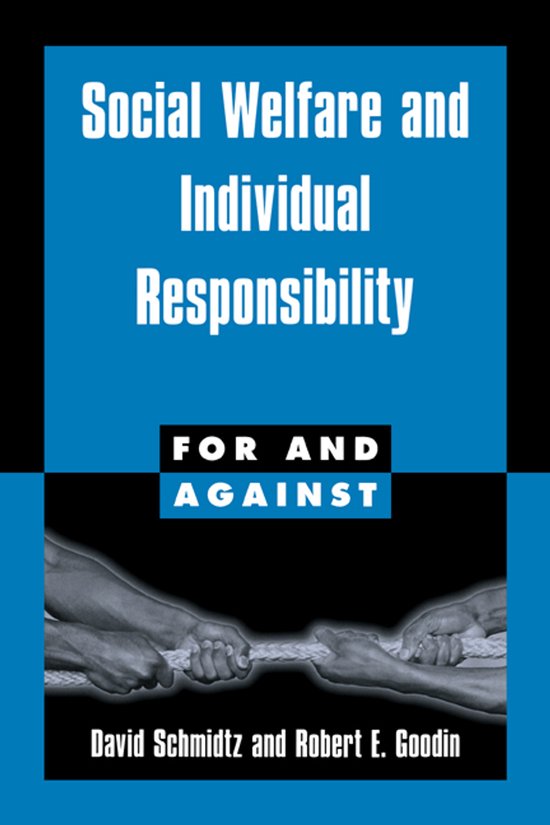 Social Welfare and Individual Responsibility - cover