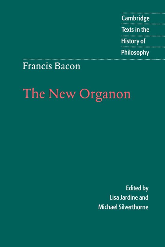 Francis Bacon: The New Organon - cover