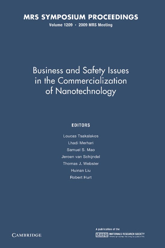 Business and Safety Issues in the Commercialization of Nanot ... - cover