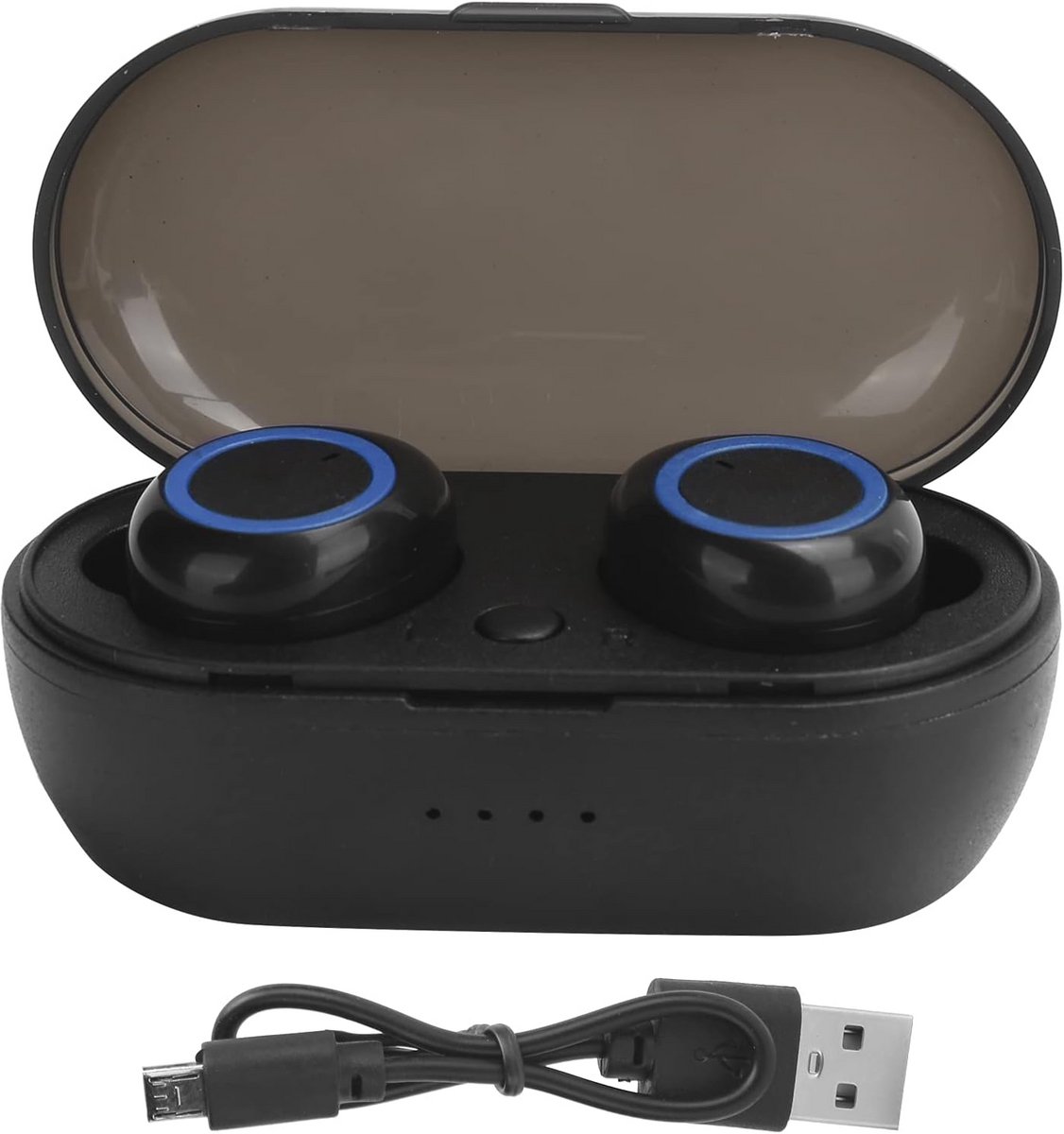 Echte Draadloze Oordopjes met Bluetooth 5.0 en Oplaadcase