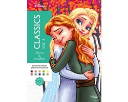 Mystery Colouring - Classics Vol 3: Reveal iconic Disney characters with colour by number