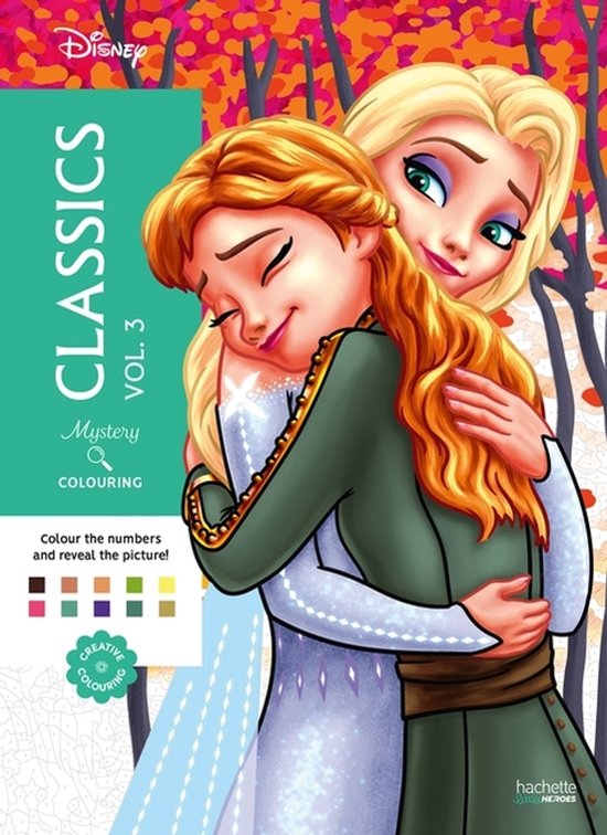 Mystery Colouring - Classics Vol 3: Reveal iconic Disney cha ... - cover