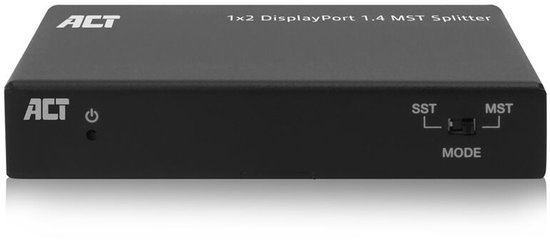 ACT 1x2 DisplayPort 1.4 MST Splitter
