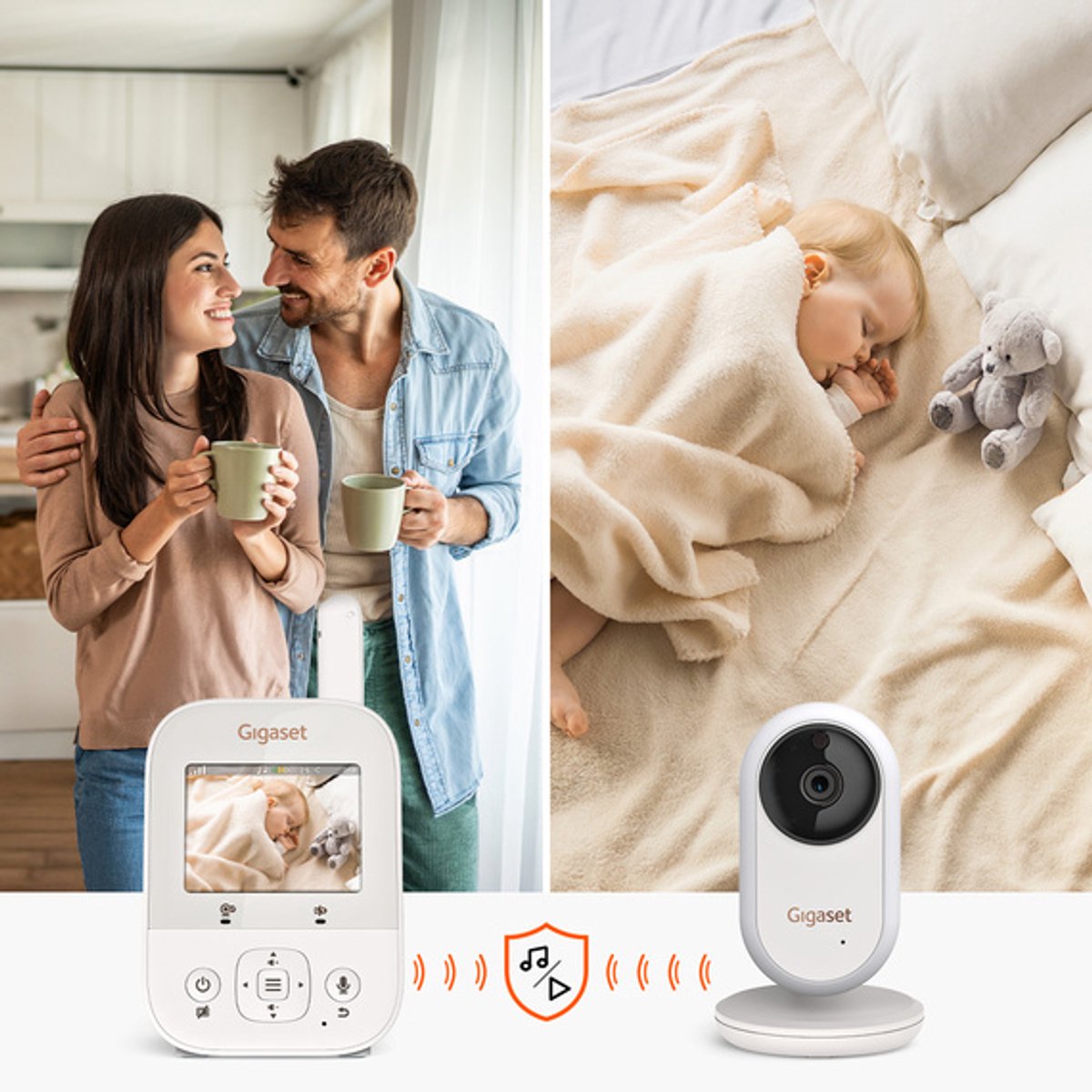 Gigaset BABY 300 Video met 2,8-inch scherm thumbnail 3